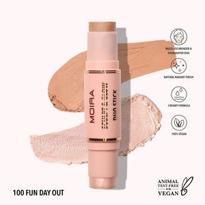 Moira Cosmetics Sculpt & Glow Duo Stick (100, Fun Day Out)